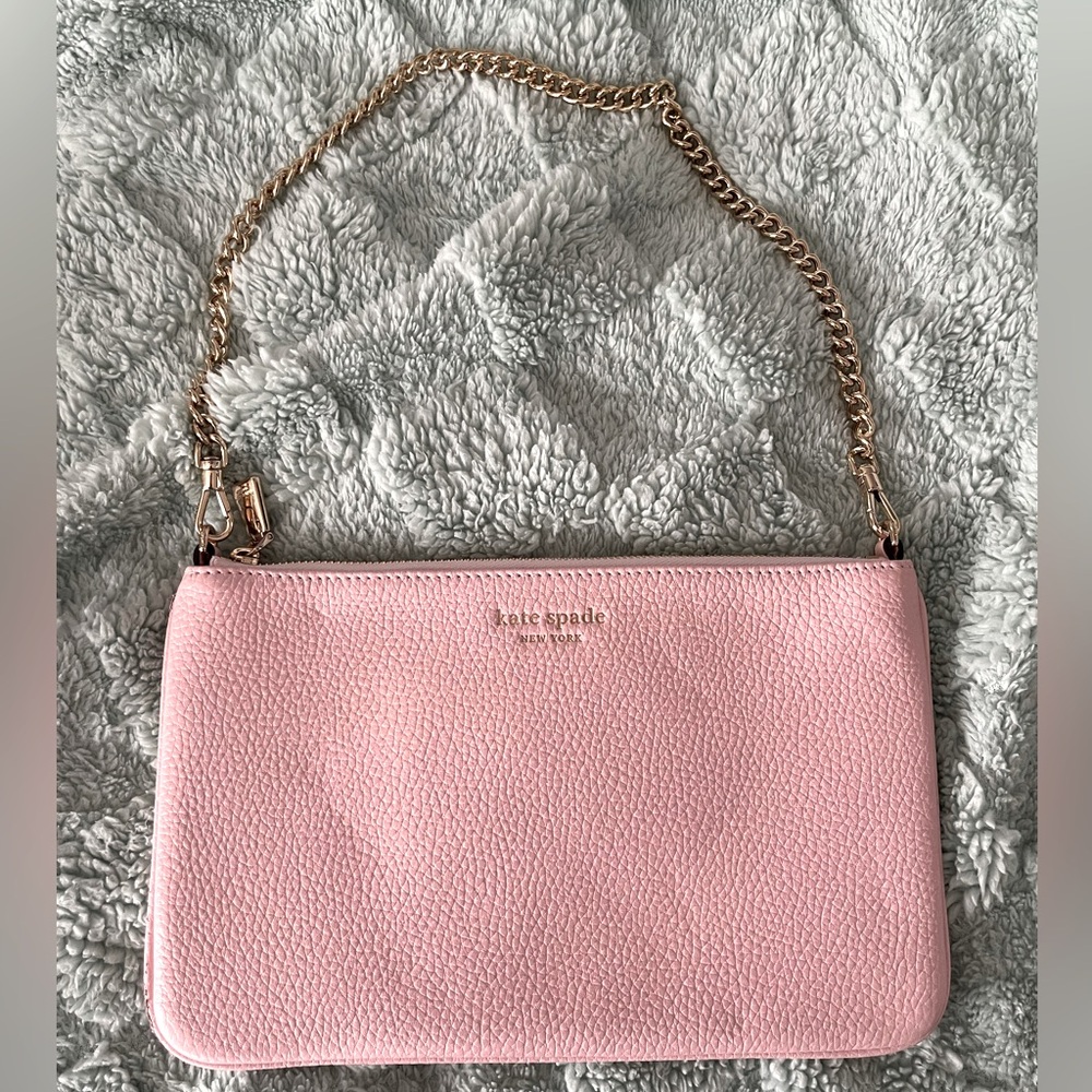 Kate Spade Taylor Wristlet with Gold Chain